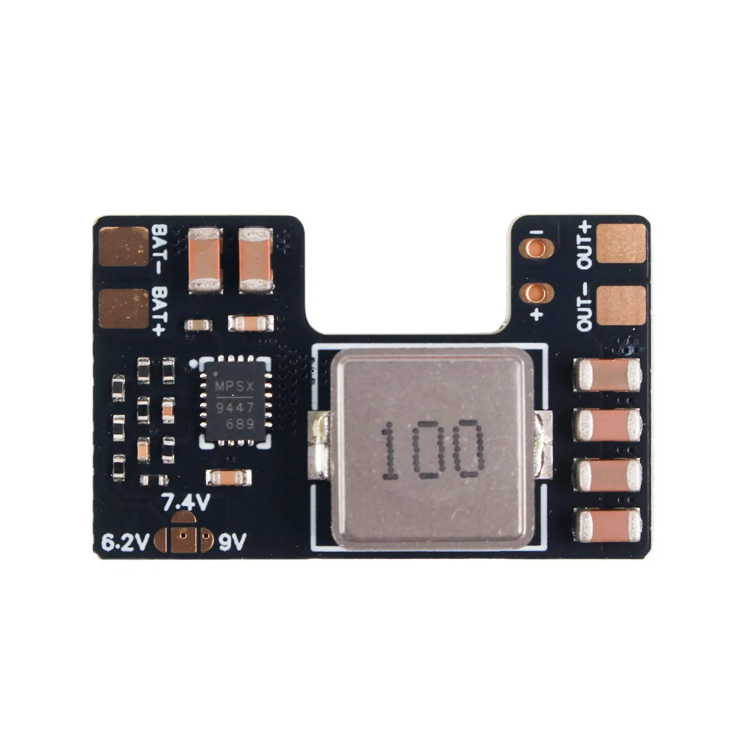 1Pc Compact 5A BEC Voltage Regulator 5V 6.2V 7.4V 9V For Fixed Wing 2-6S Battery High Efficiency Power Module