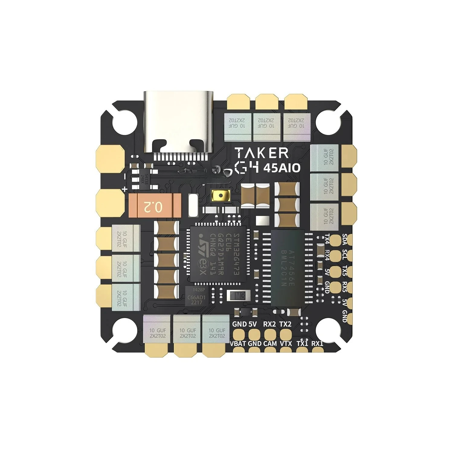 G4 45A 8Bit AIO Flight Controller - High-Performance Main Controller for FPV Dr-one Accessories