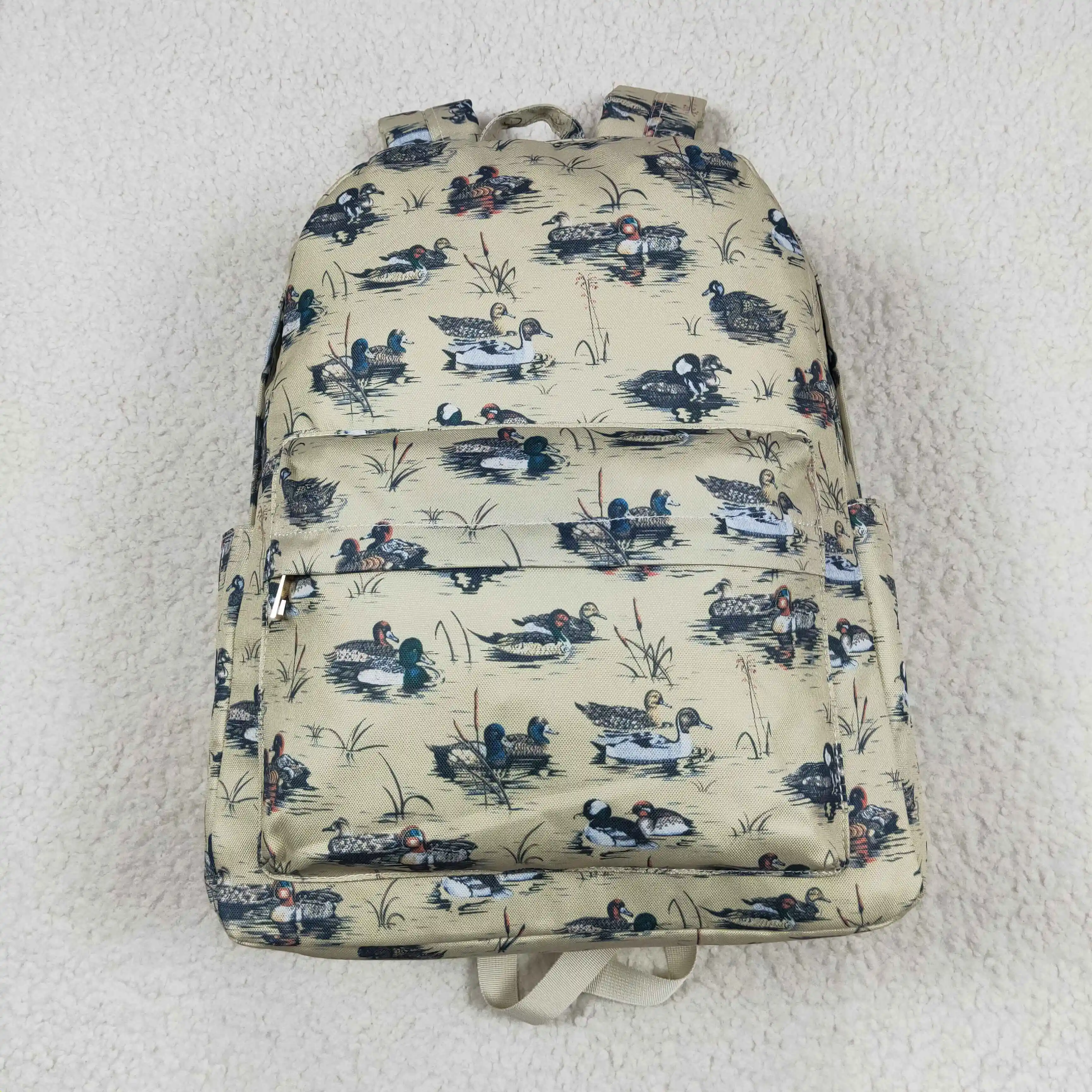 Großhandel Western Boutique Kinder Ente hellbraun Rucksack Kleinkind im Freien tragbare Teen Mädchen Junge Kinder Boutique Schult asche