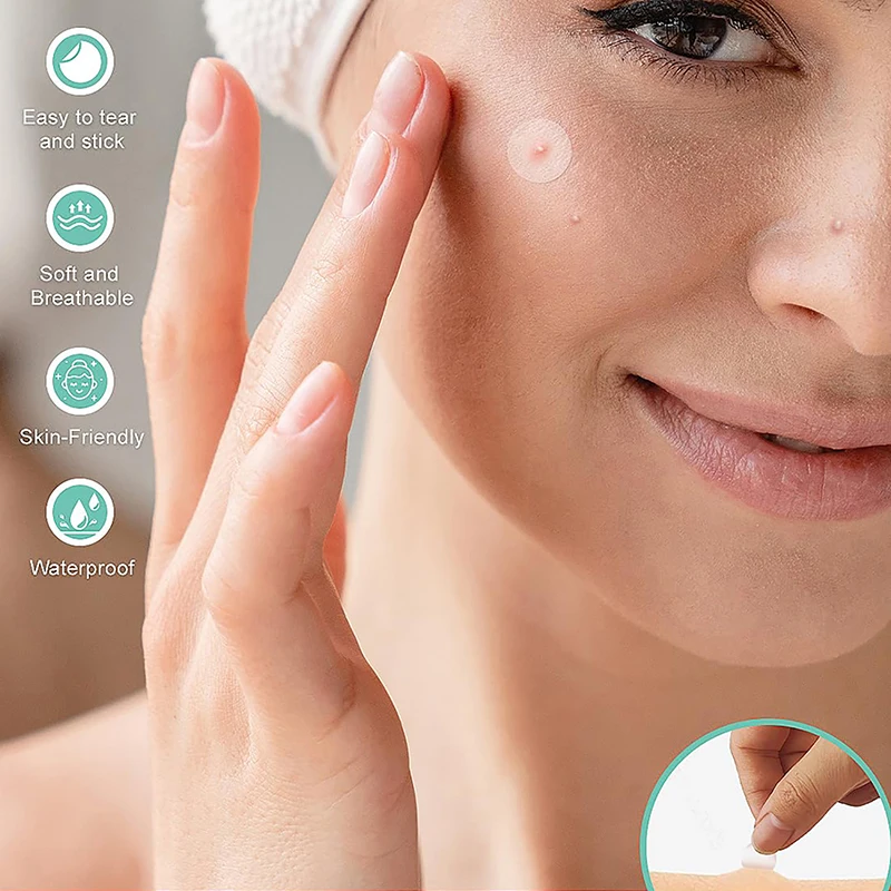 360 pçs/lote espinha remendo acne invisível remoção de acne cuidados com a pele adesivos corretivo rosto ponto beleza maquiagem ferramentas