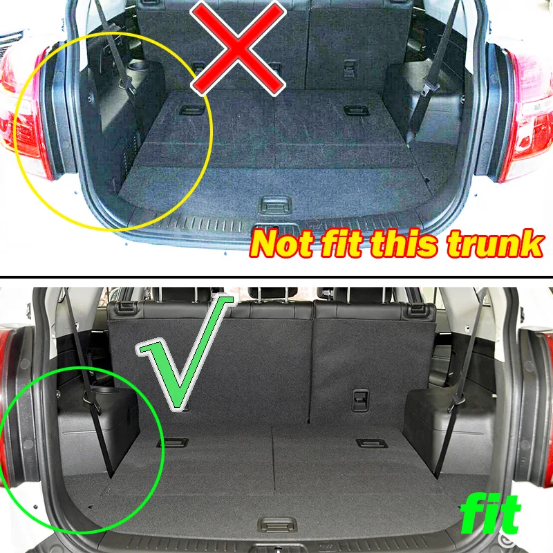 For Chevrolet  / Holden Captiva 2006 - 2017 Cargo Floor Mat Rear Trunk Tray Boot Liner Carpet 2008 2009 2010 2011 2012 13 14 15