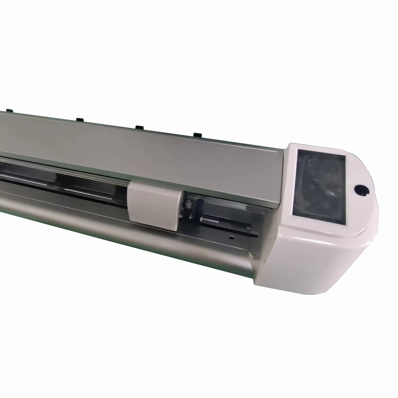Touch Screen  White Color Dual Heads YS720DH Automatic  Contour Vinyl Stickers Cutting Plotter Machine for Creasing and Cutting