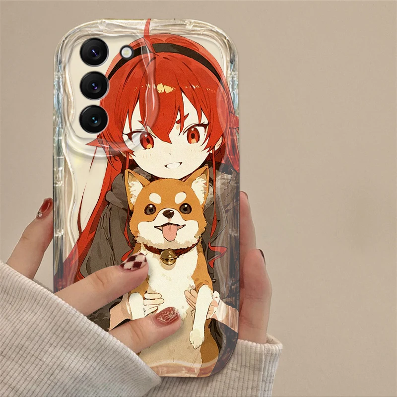 Anime Mushoku Tensei Cover For S21 S23 S24 Ultra Plus FE A55 A35 A25 A05S A54 A53 A52 A33 A32 Wave Oil Phone Case