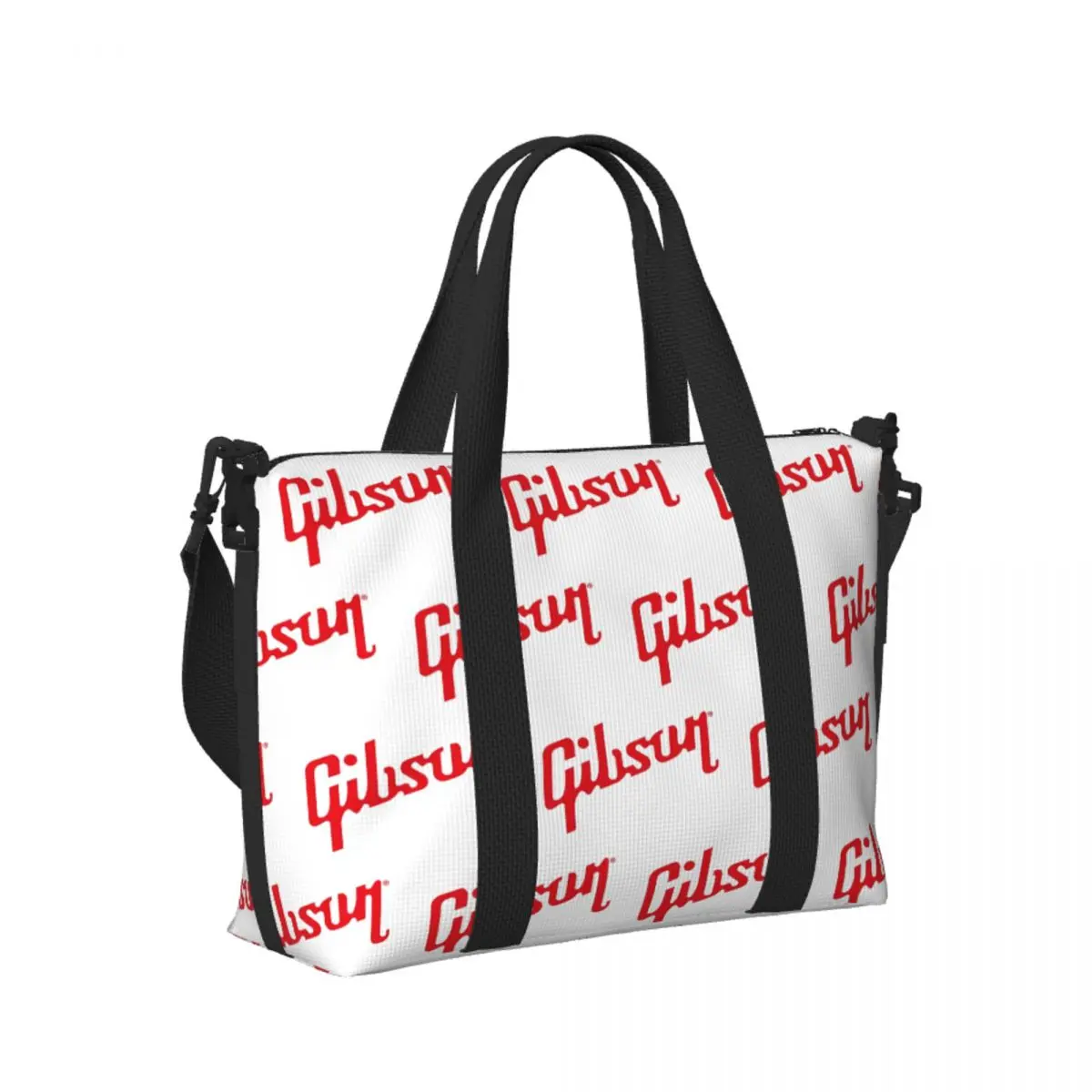 

Traditional Gibson Guitars Performance Beach Travel Bag Large Capacity Tote Bags for Gym Yoga Women Shopping Duffle Shoulder Bag