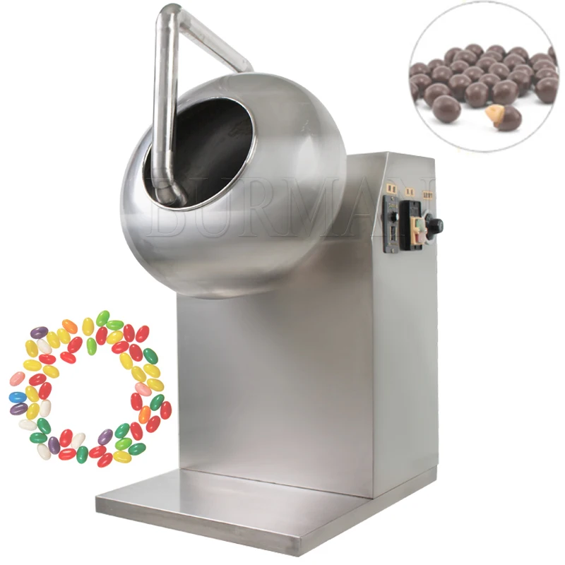 

Electric Commercial Industrial Sugar Coating Machine Nut Almond Chocolate Rounding Film Polishing