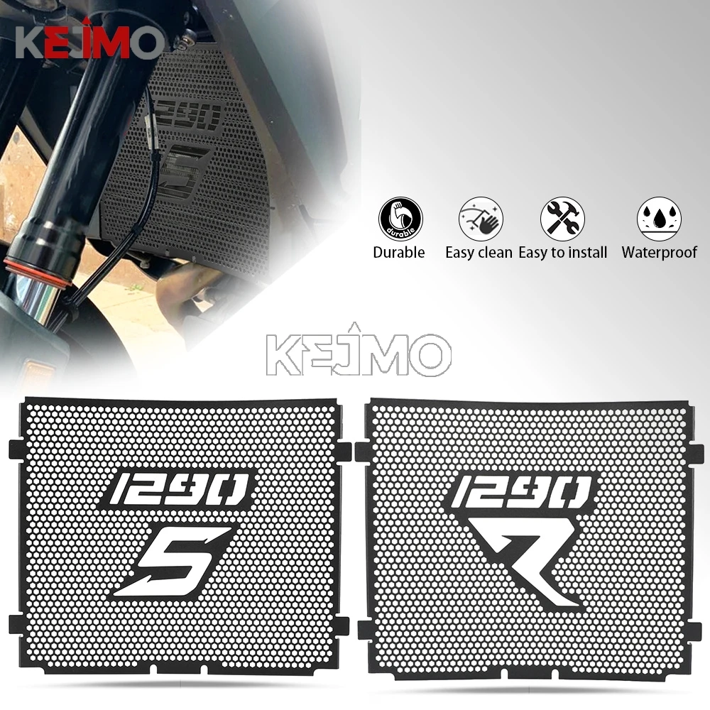 

For KTM 1290 Super Adventure S R 2017-2020 2019 2018 Motorcycle Radiator Grille Guard Cover Oil Cooler Protection Accessories