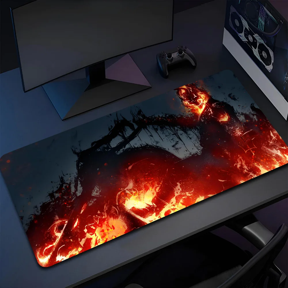 

1pc Hot Anime Cute G-Ghost Rider Non-slip Mouse Pad Suitable For Office Computers Laptops E-sports Game Desk Mats XXL Keyboard