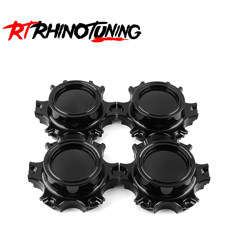 

RhinoTuning 1/4PCS OD 135mm/5.31" ID 122.5mm/4.81" Center Cap Wheel Hub H659-TRD Car Wheel Tire Rims Center Hub Caps Accessories