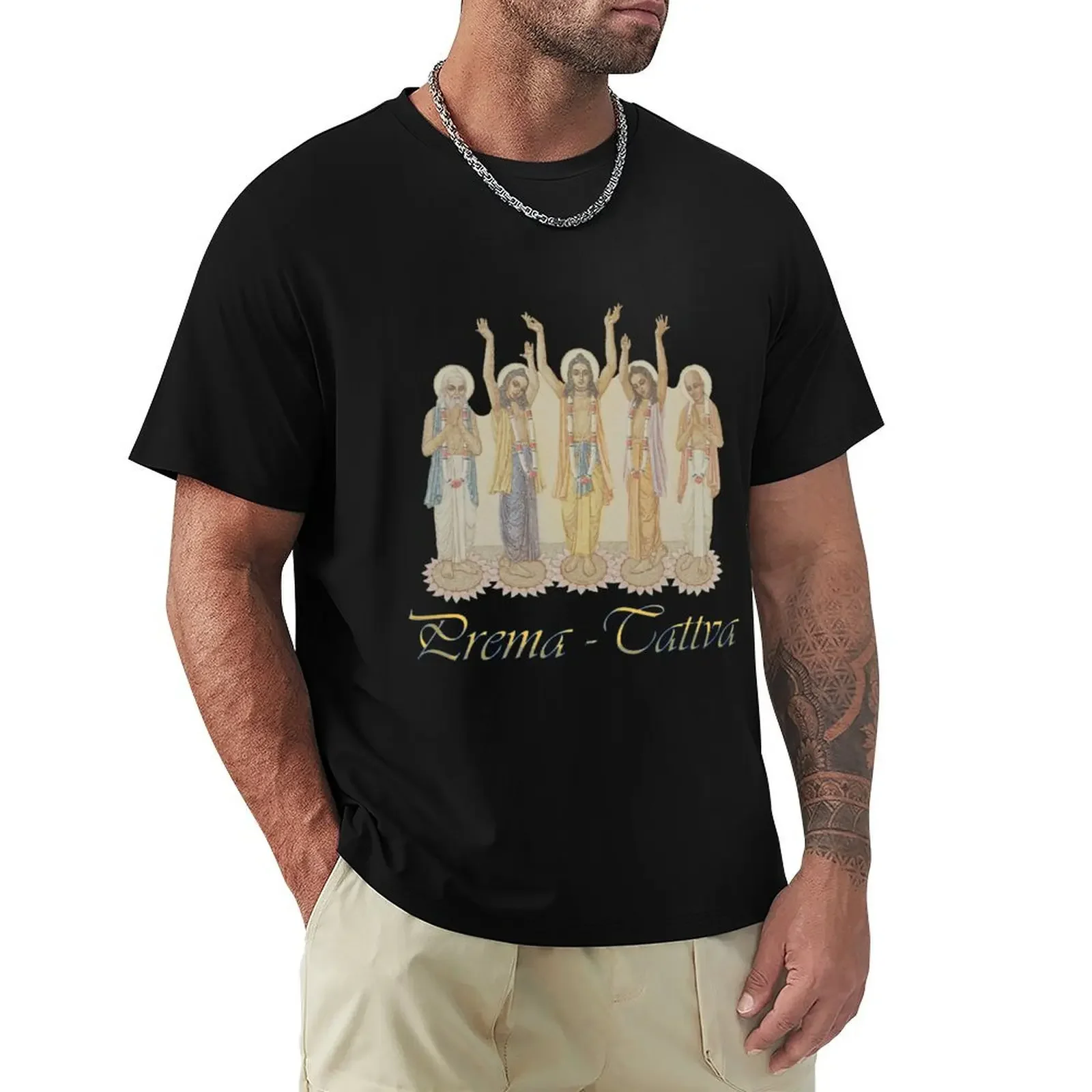 

Prema (panca) tattva T-Shirt korean fashion vintage graphic tee summer top mens t shirts pack