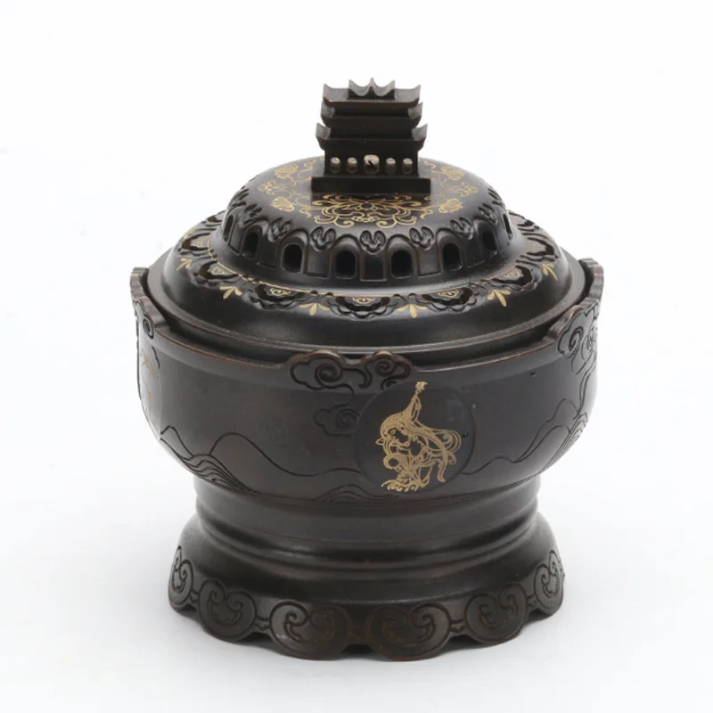 

Chinese Style Dunghuang Incense Burners Office Dormitory Meditation Supplies Wholesale