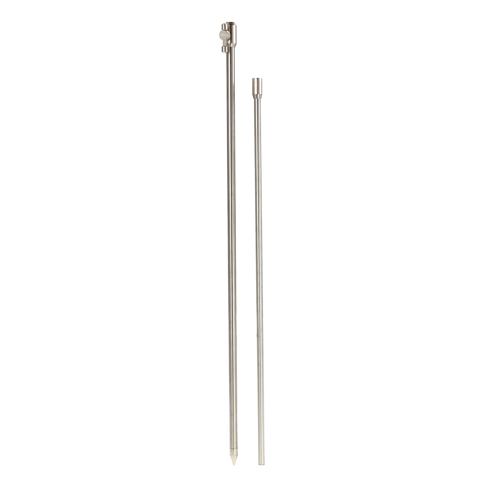 Image of 55-100cm ausziehbarer Edelstahl-Angelbank stock verstellbarer Karpfen-Angelbank-Angelruten-Hülsen auflage für Biss alarm