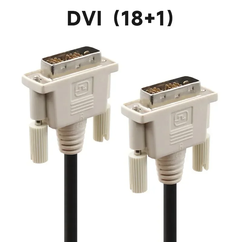 Высокоскоростной кабель DVI 18 + 1 штекер-штекер DVI-d к DVI 24 + 1 1080p для монитора Dell HP Lenovo LCD DVD HDTV XBOX PC