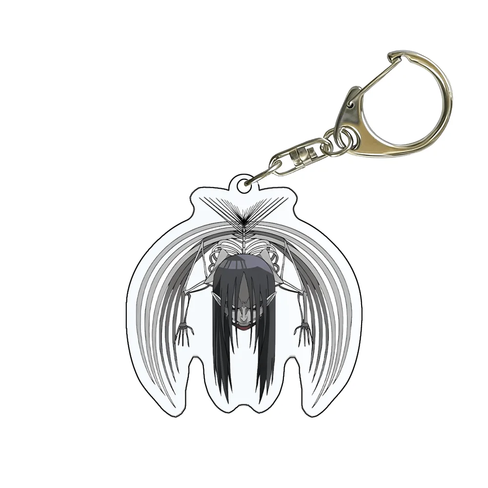 Attack on Titan Founding Titan Eren 6cm Acrylic Stand Keychain Skeletal Form Bag Charm Collectible Gift For Fans