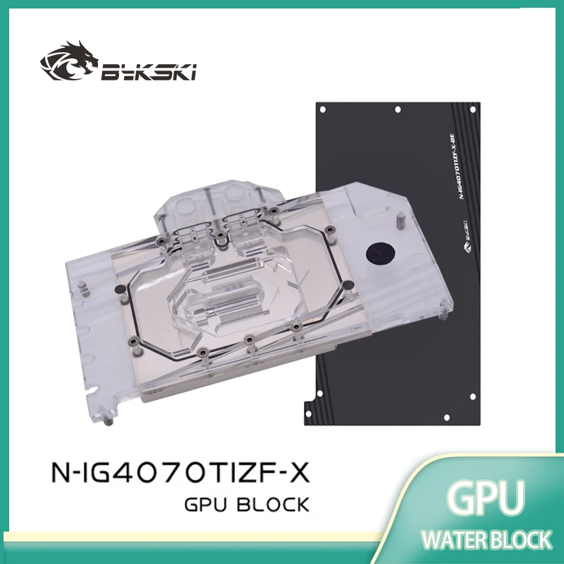 

Блок графического процессора Bykski N-IG4070TIZF-X для красочной видеокарты iGame RTX 4070Ti Battle AX с водяным охлаждением/утолщенной медной пластиной