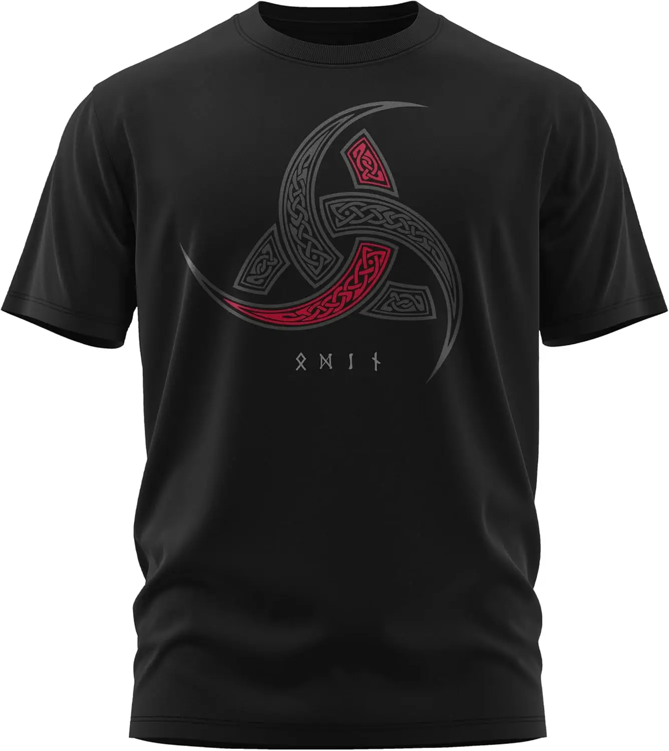 Nordic Warrior Rune Odin's Horn Odin Thor Valhalla T-Shirt 100% Cotton O-Neck Short Sleeve Summer Casual Mens T-shirt Size S-3XL