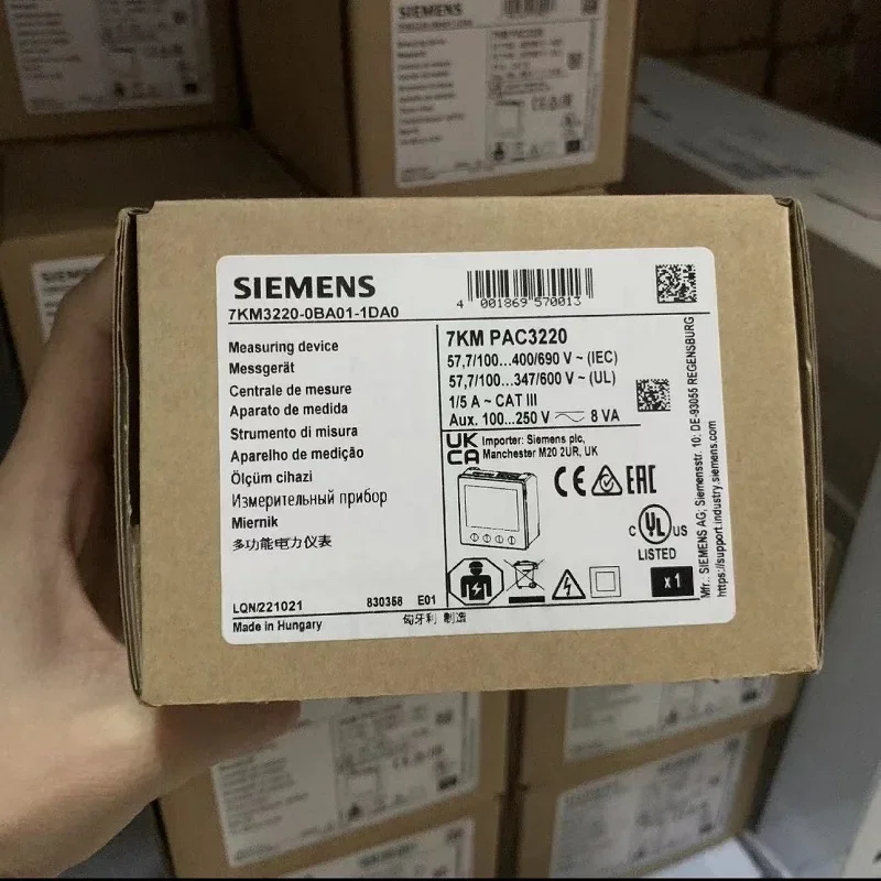 7KM3220-0BA01-1DA0 7KM PAC3220 Messgerät SENTRON Multifunktionsmessgerät