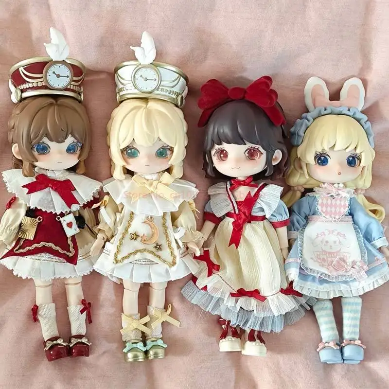 ليلولو صندوق أعمى الجيل الثاني 12 نقطة Bjd المشتركة المنقولة خرافة نمط دمية العصرية تحصيل عمل الشكل لعبة