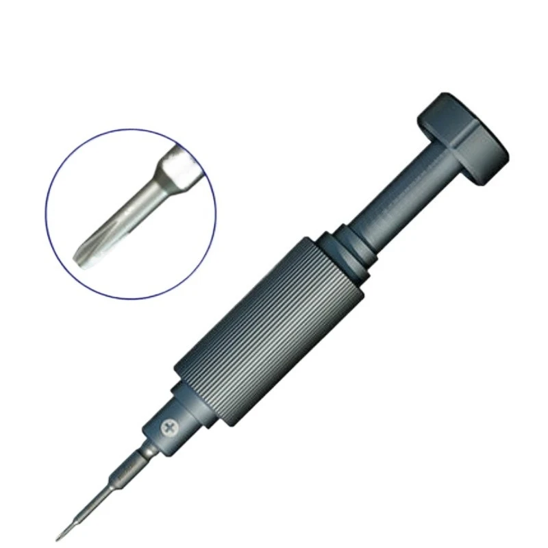 For maintenance guy Small steel cannon extra hard screwdriver Mobile phone maintenance Disassembly tool Screw batch Magnetic