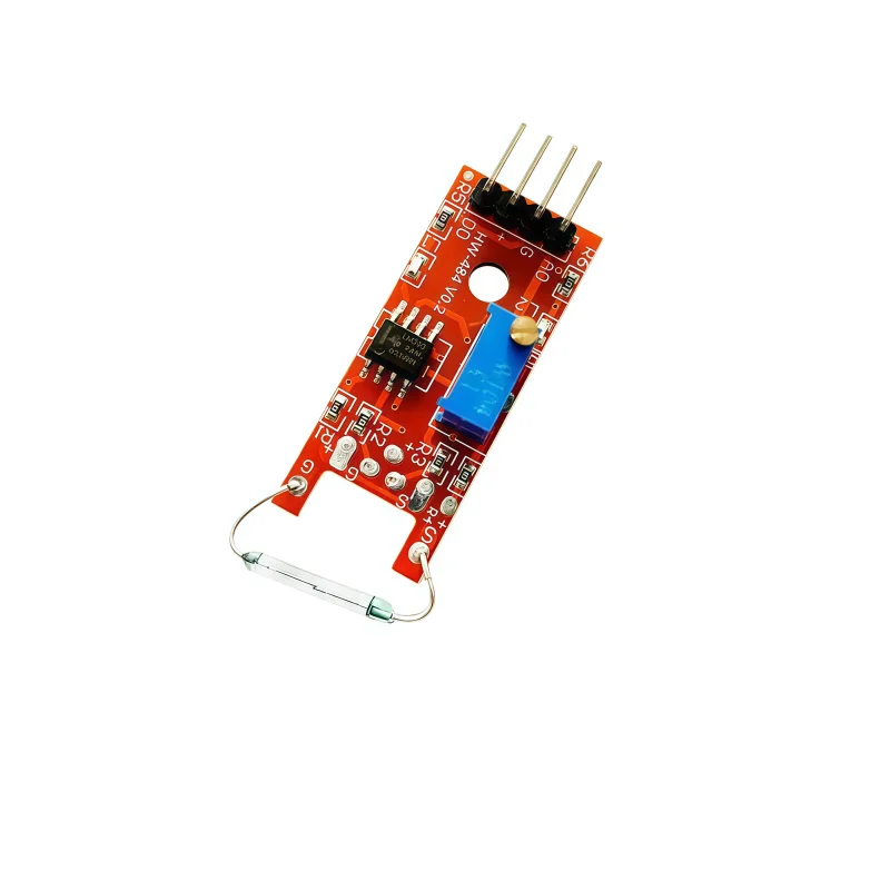 Red reed switch module KY-025 reed switch sensor module magnetic induction large magnetic spring module