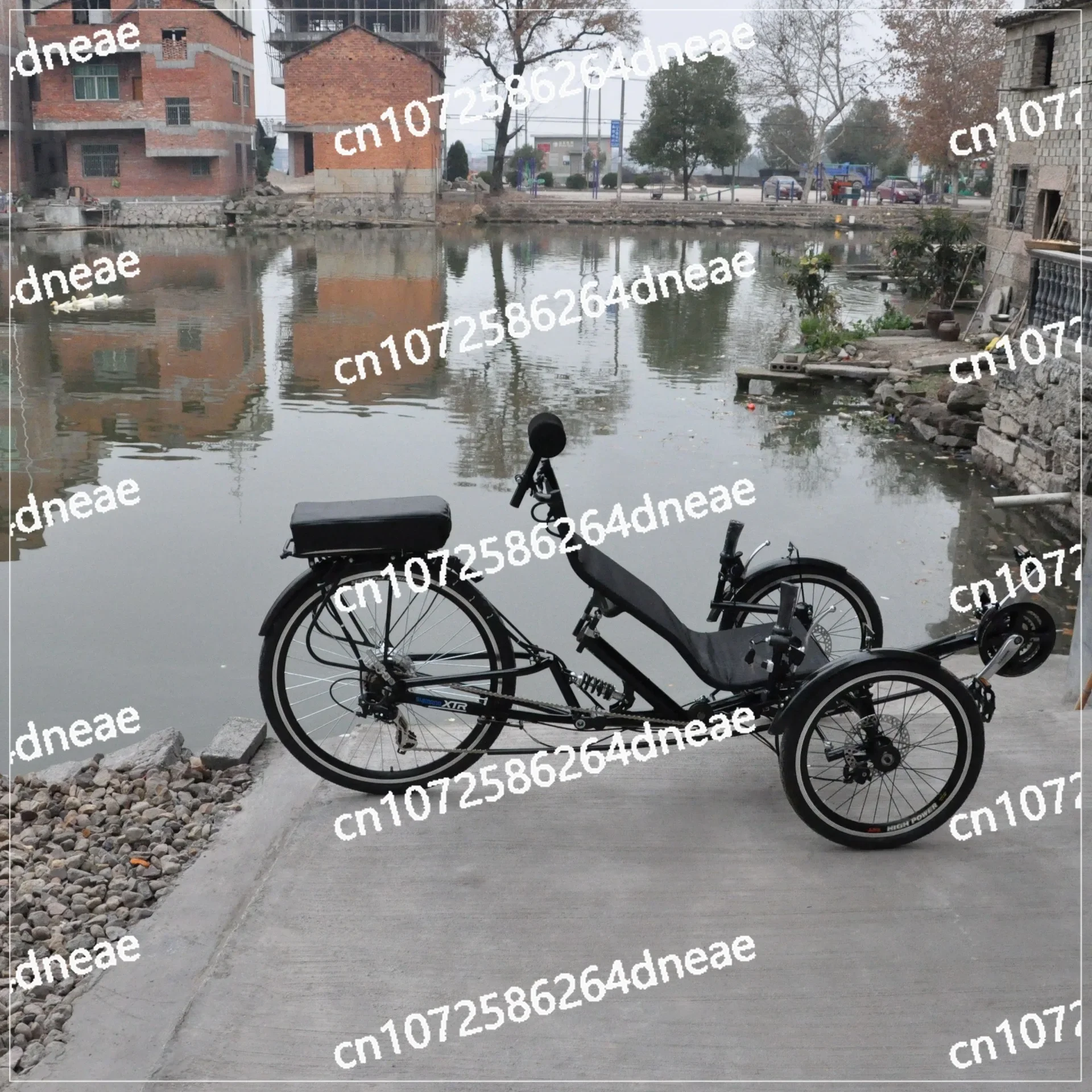 

Horizontal recliner outdoor 26 inch 36v 350w electric adult horizontal tricycle