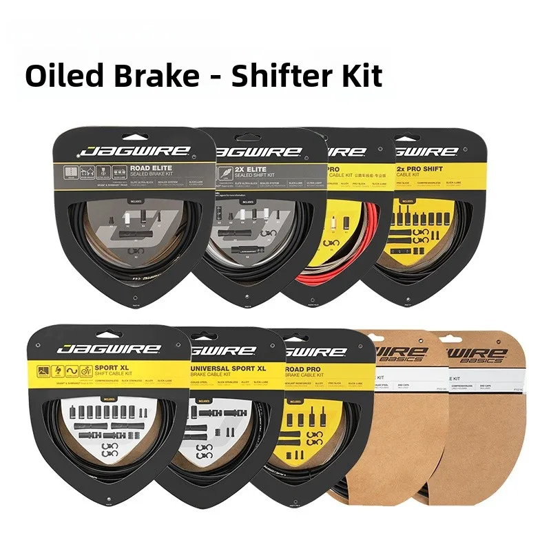 

Комплект тросов для велосипедных тормозов MEROCA Taiwan Jagwire с низким коэффициентом трения, смазанный маслом, для горных и шоссейных велосипедов, аксессуары для велоспорта