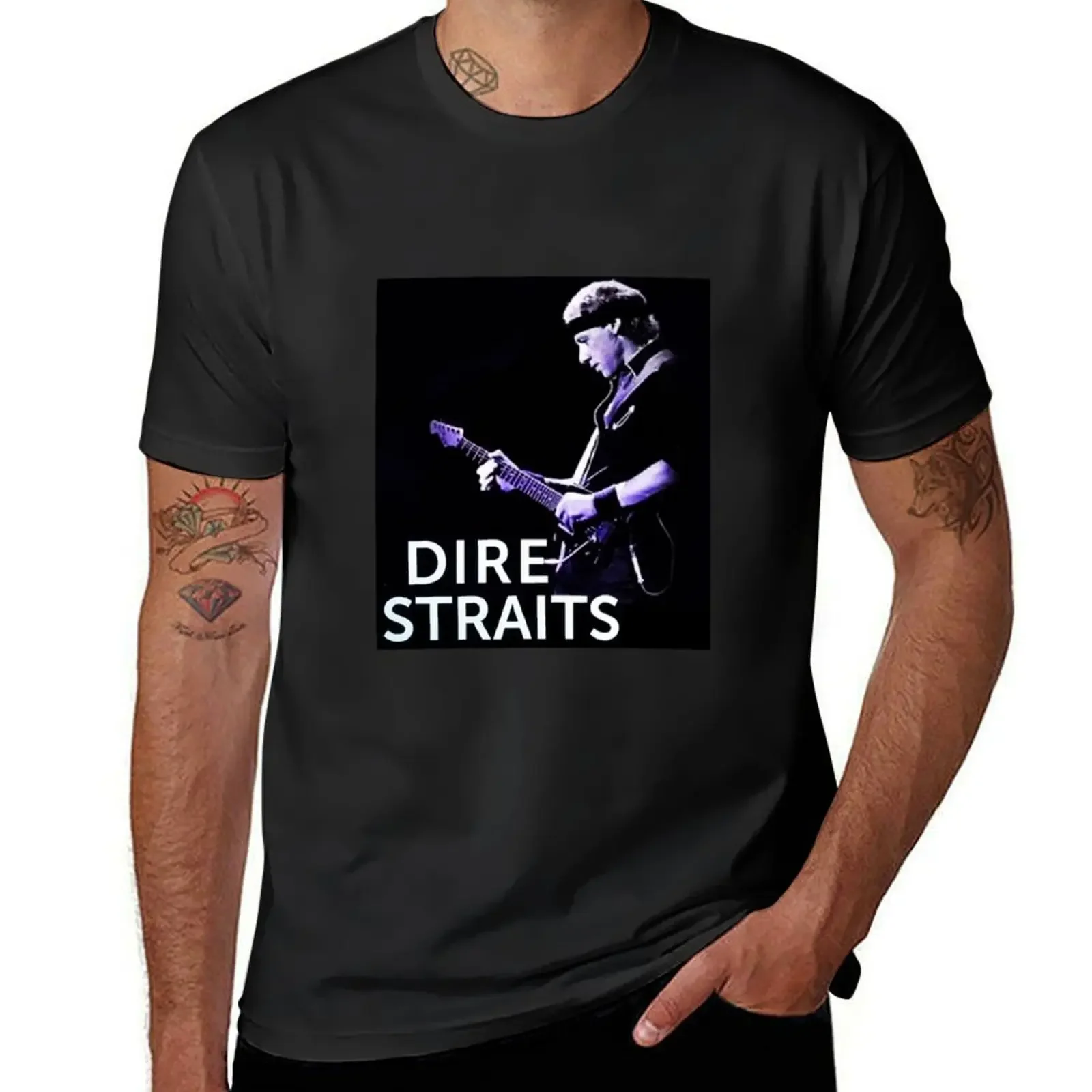 Dire Straits T-Shirt oversized graphic tee graphic tee shirt summer tops T-shirts for men cotton