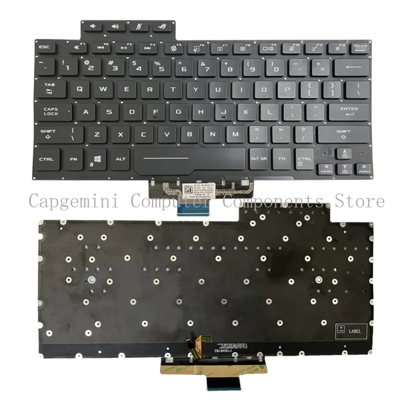 US keyboard backlight for Asus ROG G14 Zephyrus ga401i ga401iu 6037b0207101