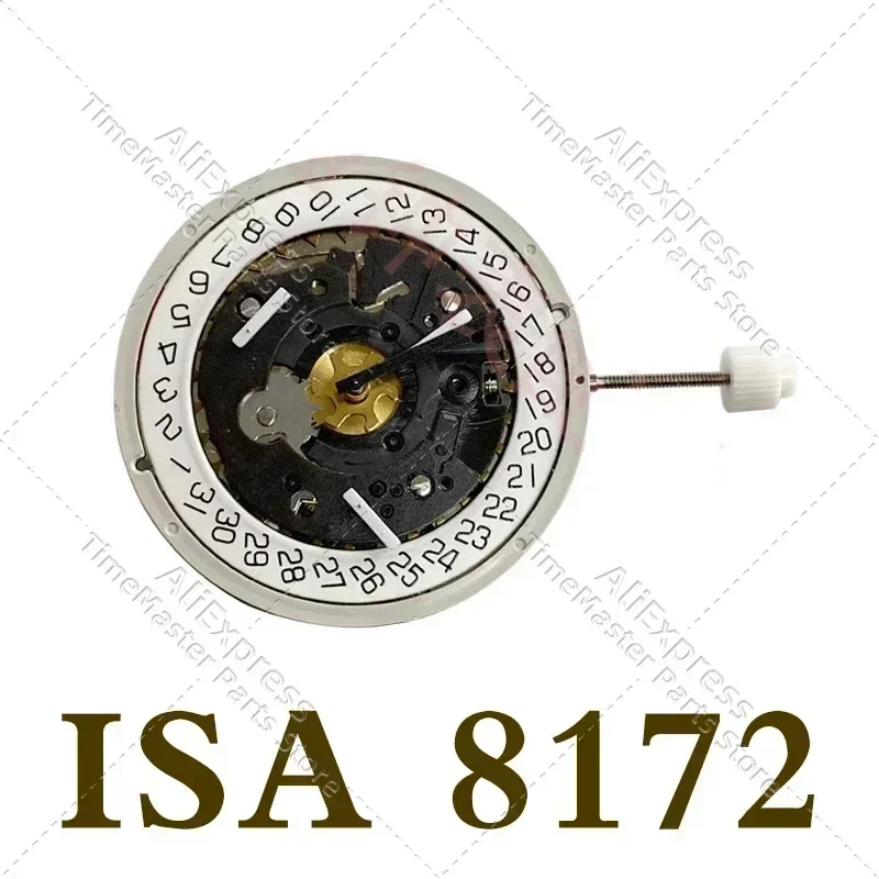 New imported ISA 8172 8162 movement multi-function 6 hands quartz movement watch movement parts