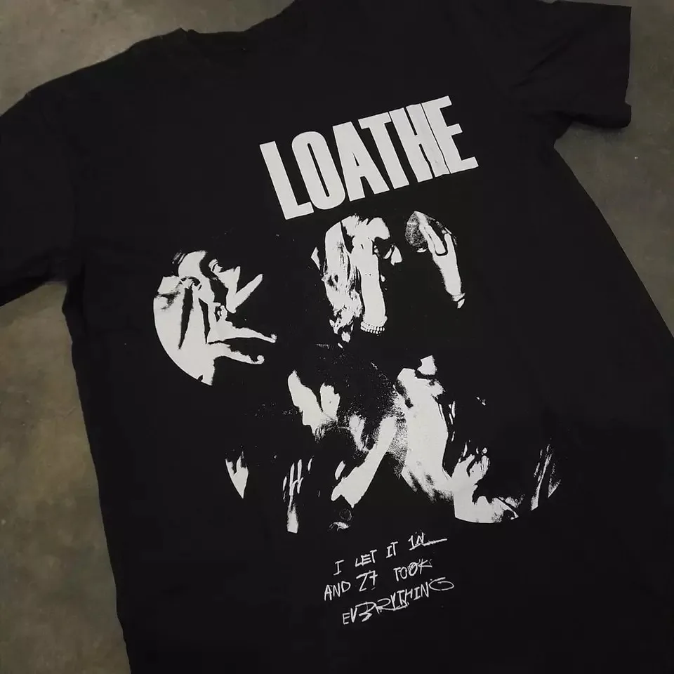 Loathe Band Black T-Shirt Cotton All Size For Men Women S5533