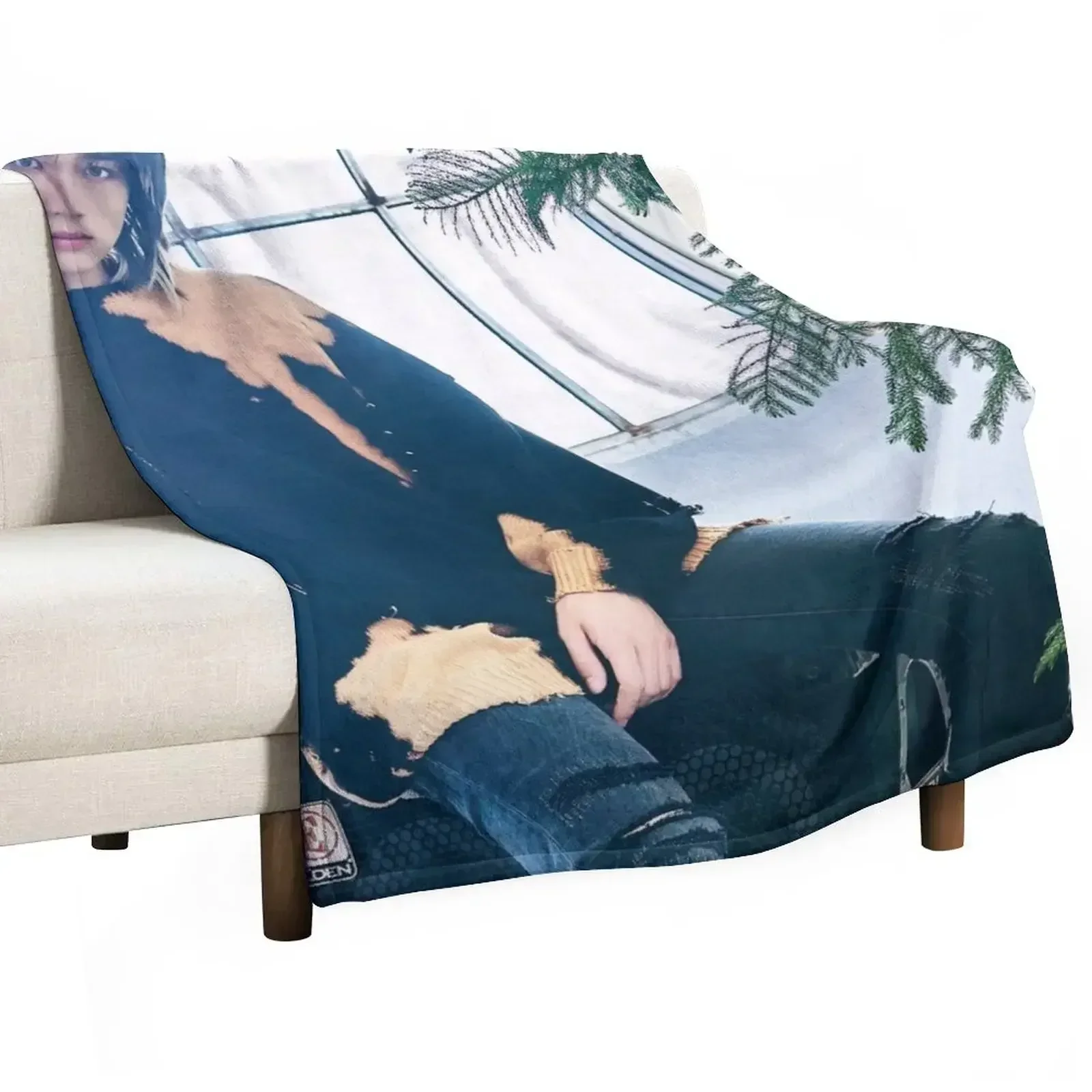 

beomgyu Throw Blanket Portable Lightweight Blanket for Travel Camping