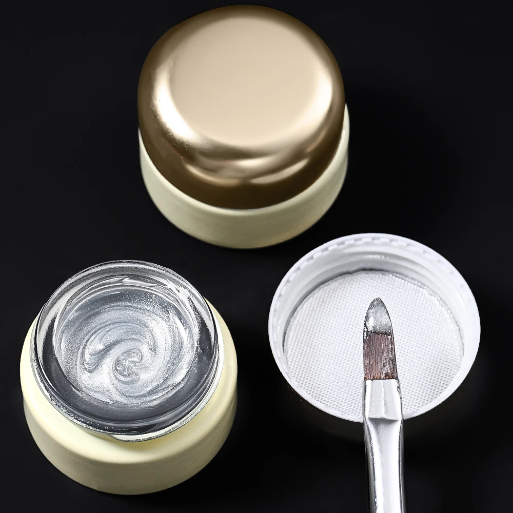 8 ml weißes Katzenaugen-Nagellack-Gel, dynamische Glasperlen, magnetischer Nagellack, semi-permanent, Soak Off UV/LED-Maniküre-Gel-Nagellack – Detail 9