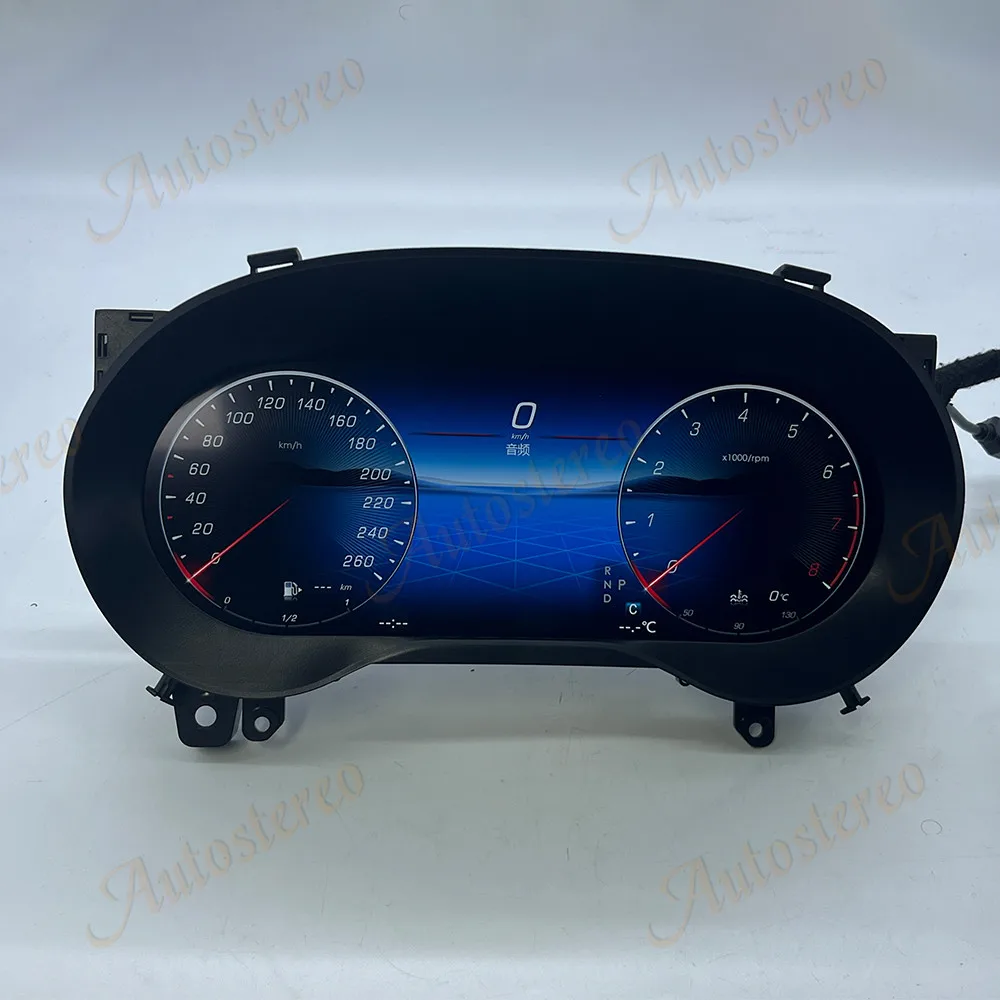 لمرسيدس بنز GLA A 2013-2017 الرقمية متر Carpaly شاشة أداة الذكاء عرض رئيس وحدة تجديد سيارة الوسائط المتعددة #1