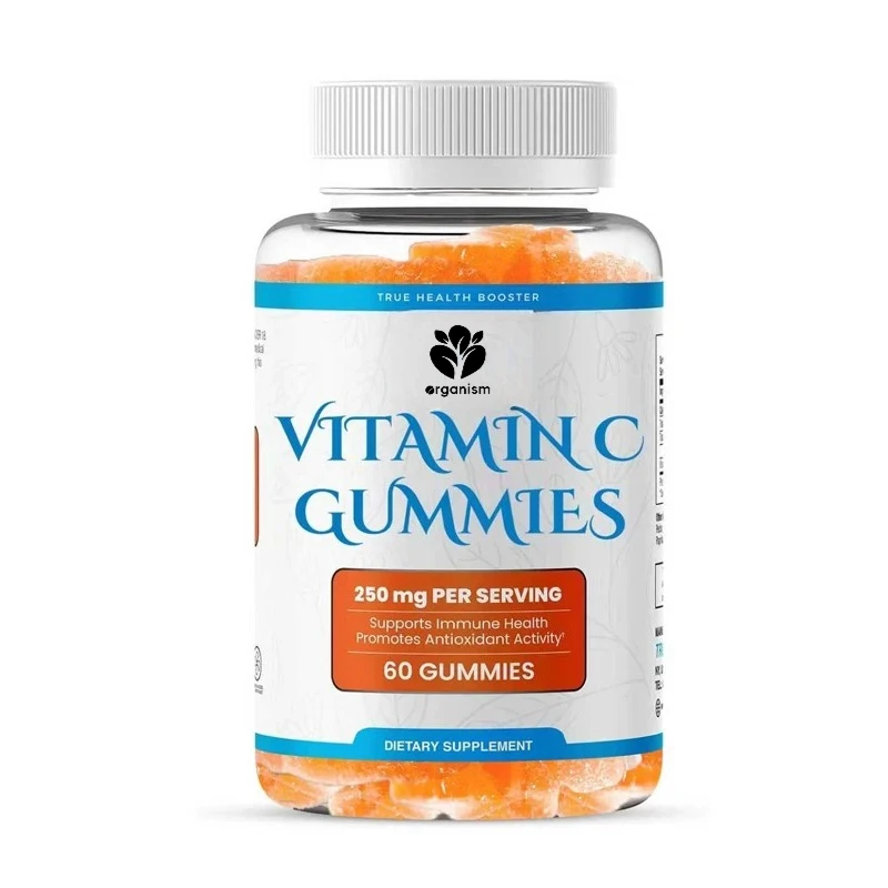 

Vitamin C Gummies with Zinc Probiotics for Immune Support Non-GMO Gluten Free Supplements 60 Gummies