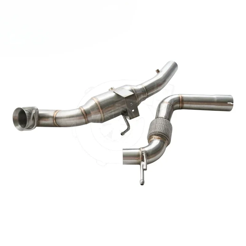 Exhaust catted Downpipe For Ford mustang 2.3T 15-19