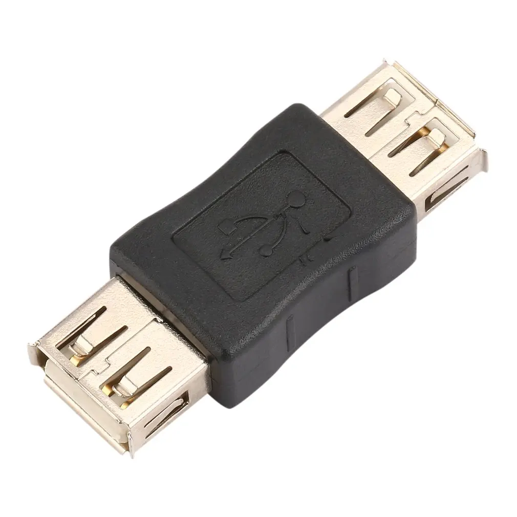 In stock! USB 2.0 Type A Female to A Female Coupler Adapter Connector F/F Converter Brand Newest Wholesale