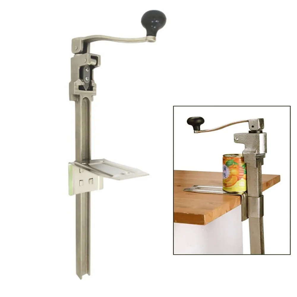 

Безопасный плавный открывалка для консервных банок с вырезами крышки из боковой части консервных банок (без зубчатых краев), острое лезвие открывает цилиндрические металлические банки быстро