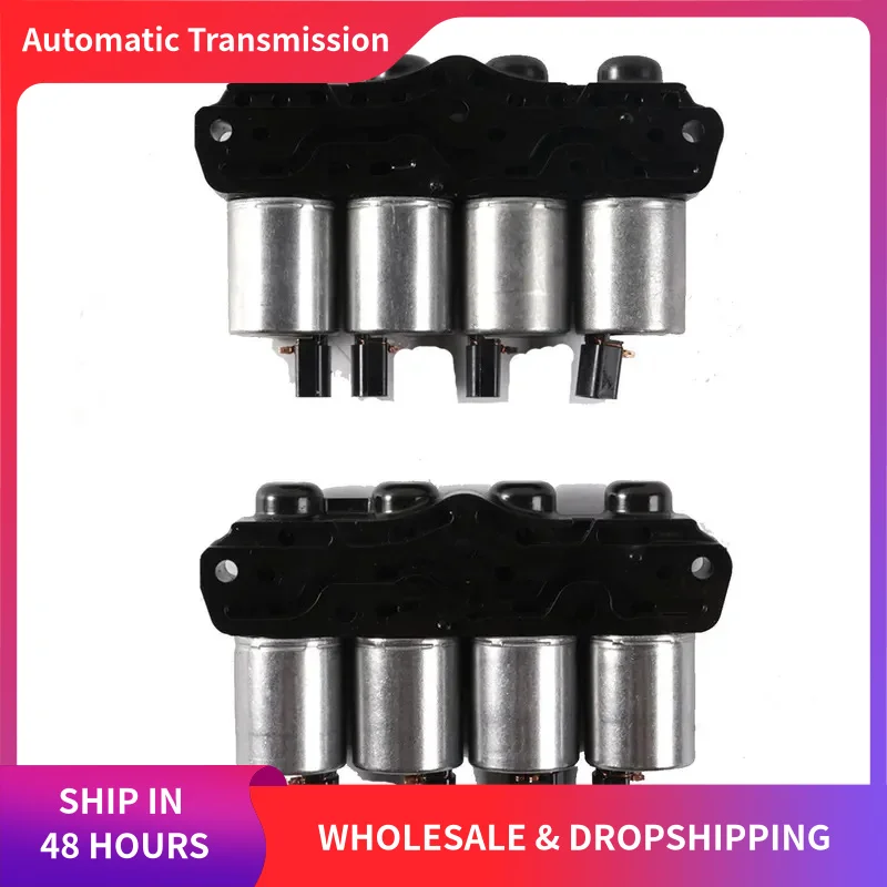 

2 шт., 7-скоростной комплект соленоидов коробки передач DQ200 0AM для Audi VW Skoda SEAT Golf 7 FWD CA DSG, комплект соленоидов коробки передач