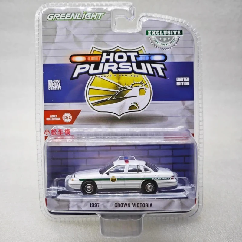 Greenlight Diecast Alloy 1:64 1991 LTD Crown Victoria/1997 Crown Victoria Car Model Holiday Gifts Toys