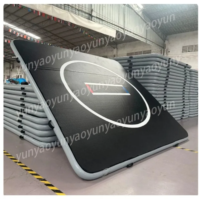 Inflatable Soft Training Pad Anti Slip Gymnastics Taekwondo Wrestling Yoga Cushion for Home Indoor Exercise