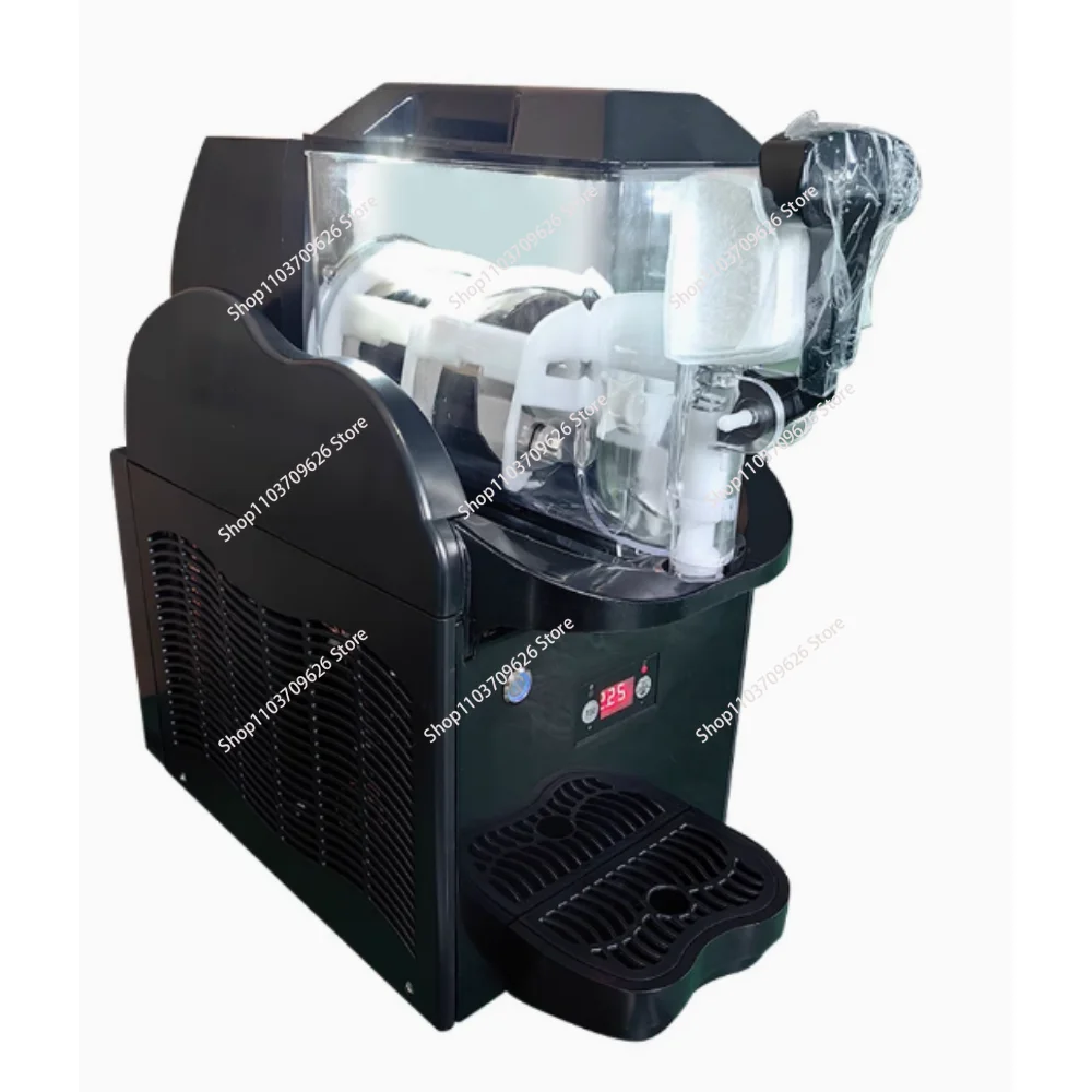 

Commercial Slushy Machine 3L*2 Home Slush Maker Frozen Drink Beverage Dispenser Ice-Cool Juice Smoothie Making Equipment