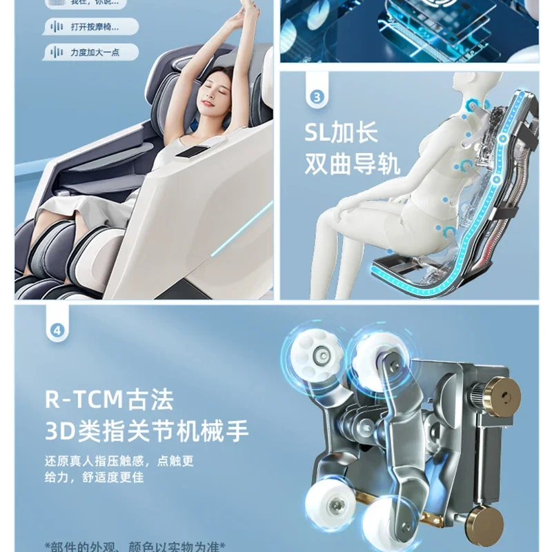 Electric Intelligence Massage Chair Full Body Ergonomic Comfortable Massage Beds Modern Salon Furniture Massagetafel LLLTB