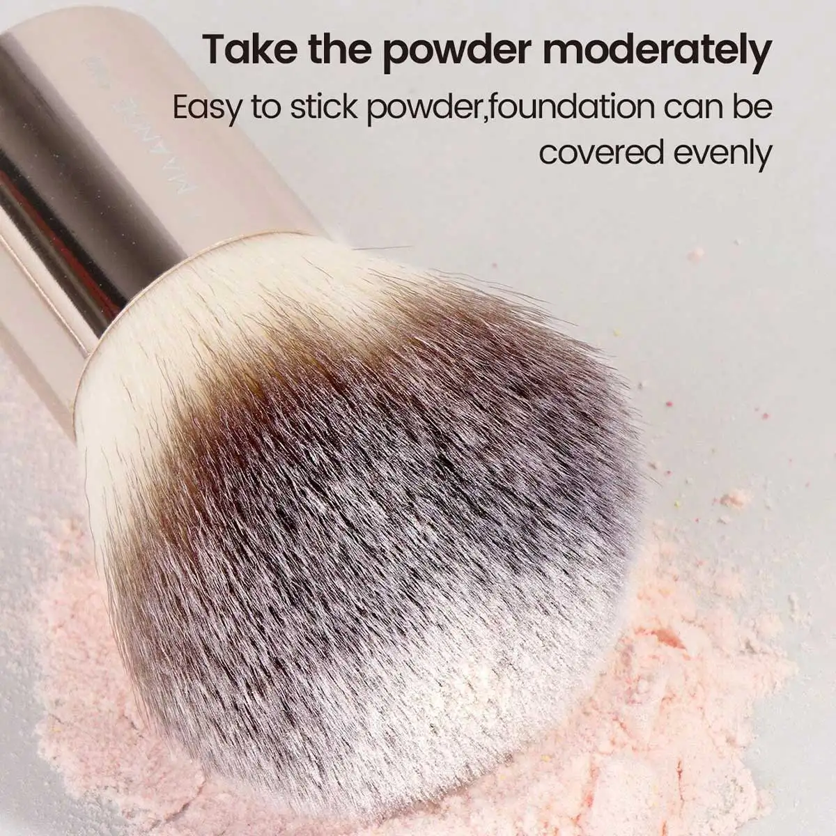 1 قطعة فرش ماكياج مقبض قصير لفرشاة البودرة فرشاة أحمر الخدود فرش الأظافر للنساء الفتيات فرش السفر المحمولة #3