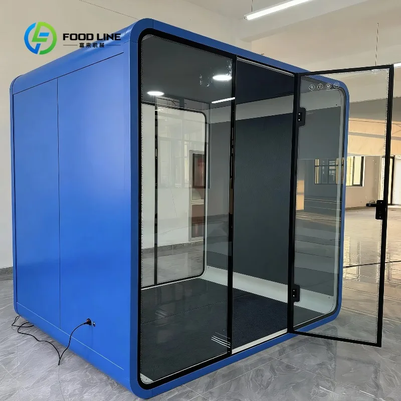 Customized Office Soundproof Meeting Booth, New Design Soundproof Office Pod Acoustic Cabin Office Noise Reduction Room
