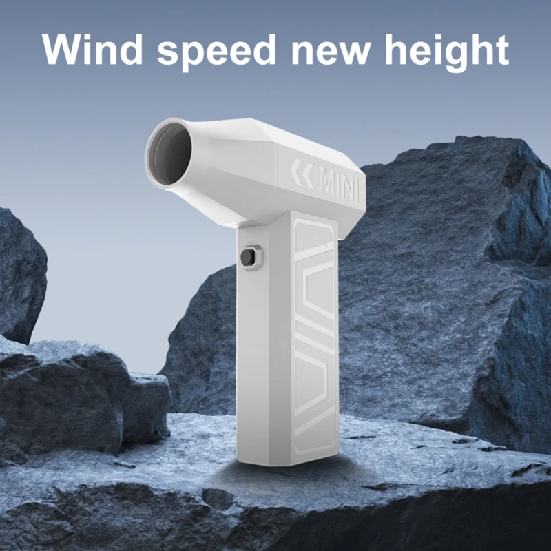 

Long Lasting Mini Blower With Strong Wind Power Brushless Motor 4000mAh 90000RPM