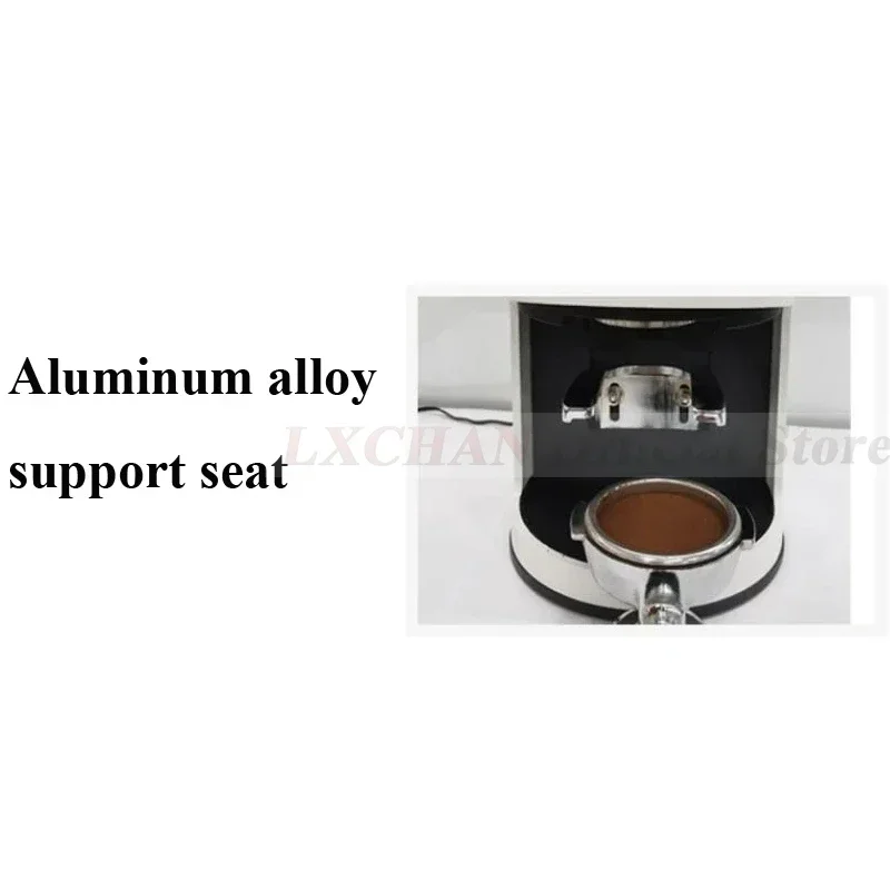 LX Темпер для кофе 58 мм для кофе Автоматический электрический зеренный порошок Плоский пресс из нержавеющей стали Темпер для кофе Инструмент 220 В 110 В