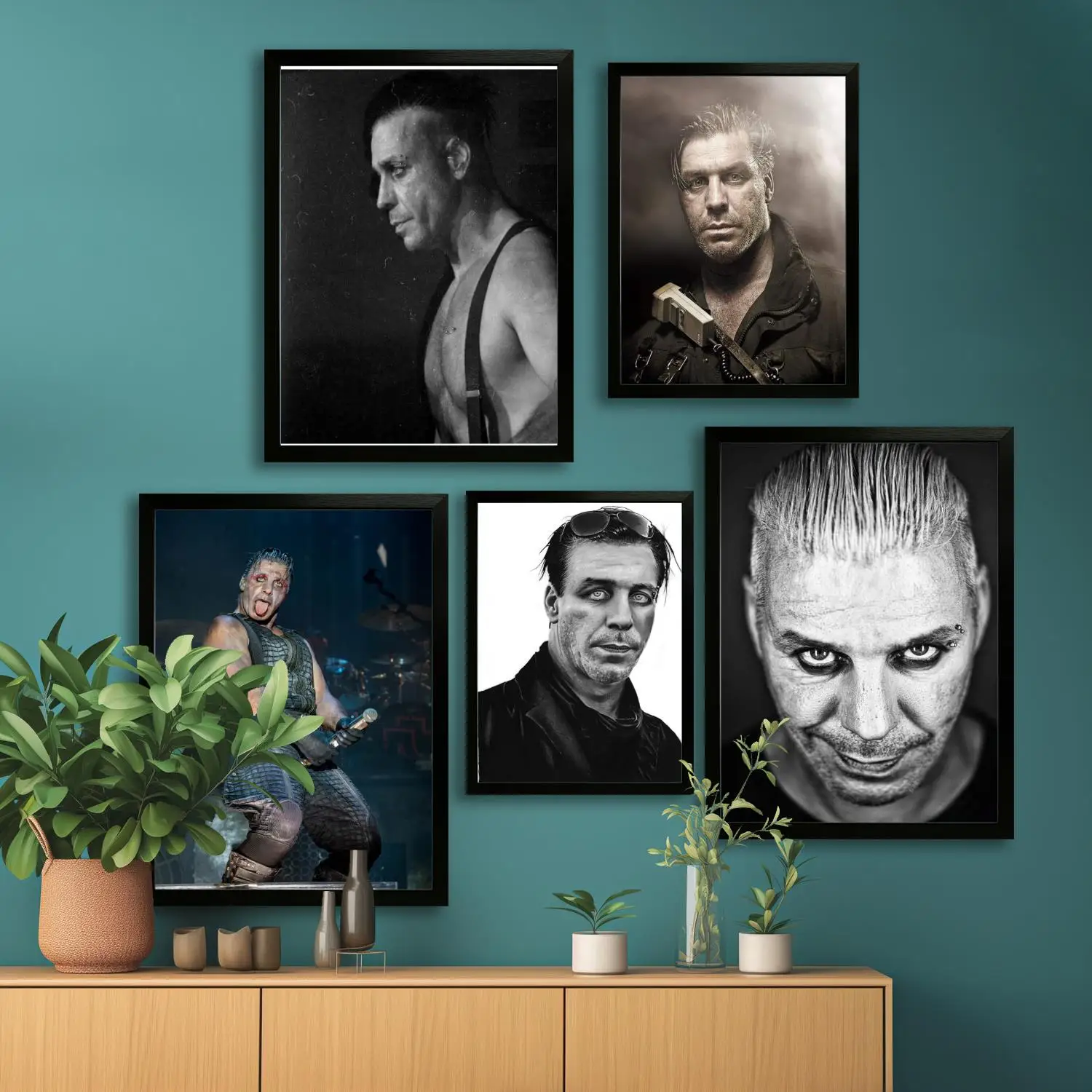 till lindemann Canvas Art Poster and Wall Art, Picture Print, Modern Family Bedroom Decor,Decorative painting