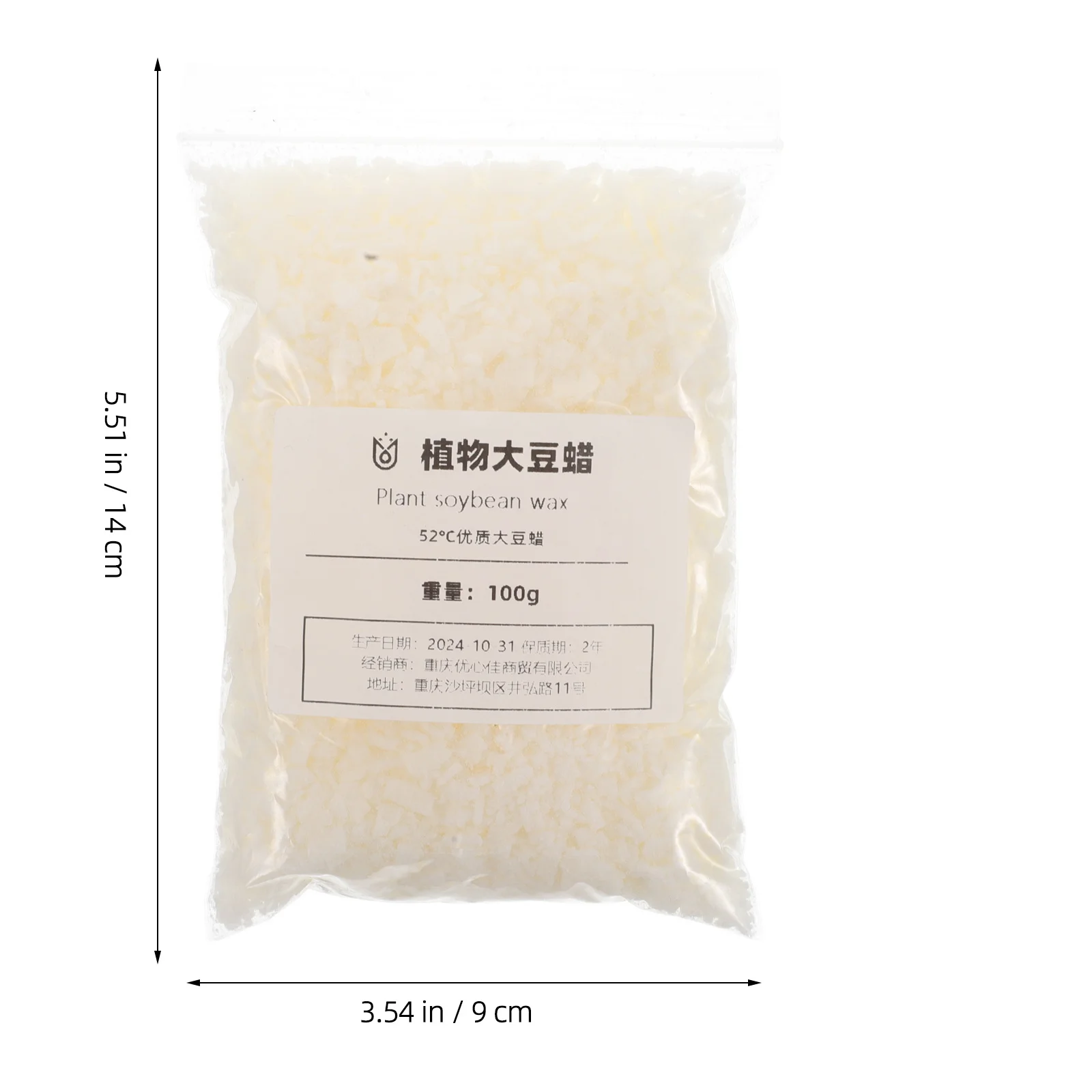 100G Alami Untuk Membuat Perlengkapan DIY Serpihan Lilin Kedelai Bahan Ramah Lingkungan Pelet Lilin Lebah Alternatif Lilin Gel Grosir