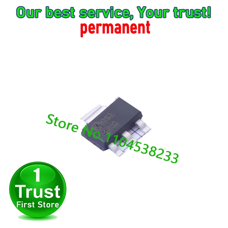 10PCS/LOT  NZT45H8 45H8 45HB NZT44H8 44H8 SOT223  Trust First   in stock