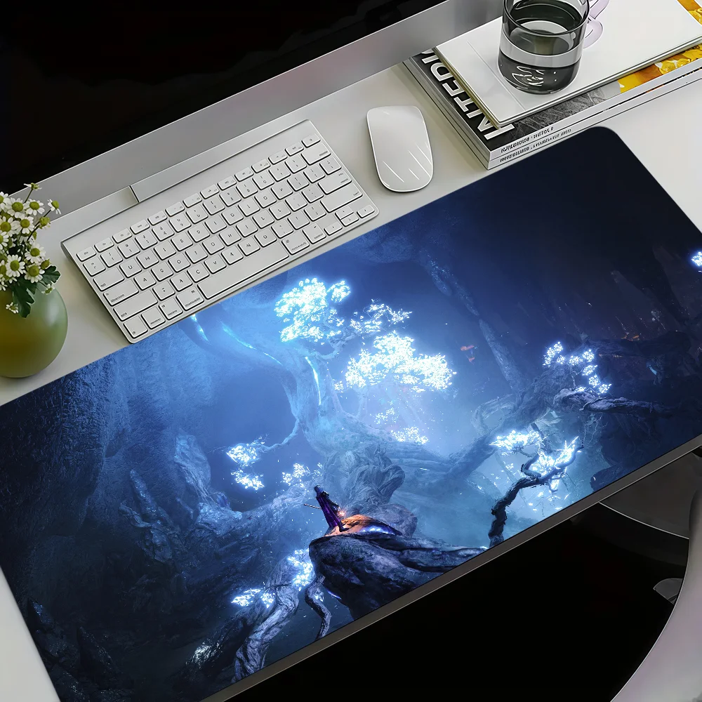 

Game BG3-B-Baldur s Gate 3 Mouse Pad Non-slip Thickened MousePad Large Writing Lockedge Gaming Cushion Office Student