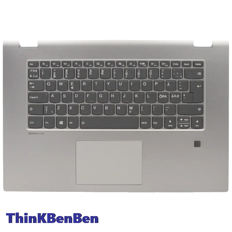 

Корпус верхней части клавиатуры (подставка для рук) NDC Nordic Grey для Lenovo Ideapad Flex C340 15 15IIL 15IWL 15IML 5CB0S17719